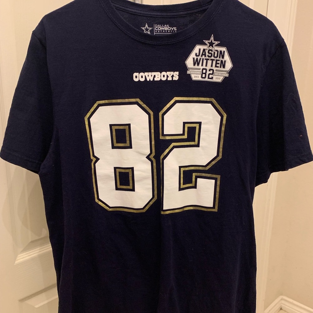 Women’s Dallas Cowboys T-Shirt Jason Witten #82 Size S